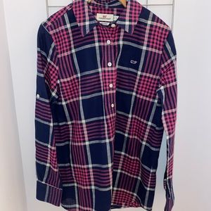 Vineyard Vines women’s linen dress flannel